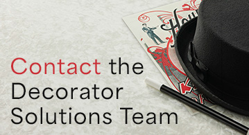 Contact the Decorator Solutions Team