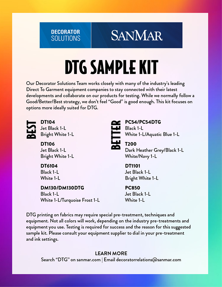 DTG Sample Kit